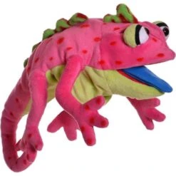 Cammy Pink Chameleon Puppet