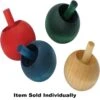 Wood Flip Top (Assorted Colors) -Time Less Toy maple landmark gift default wood flip top assorted colors 42028033442034