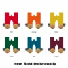 W - Train (Assorted Colors) -Time Less Toy maple landmark name trains w train assorted colors 42027610210546