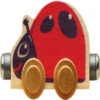 Lizzy Ladybug Train Car -Time Less Toy maple landmark trains lizzy ladybug train car 37418606100722