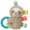 Mary Meyer Taggies Rattle - Molasses Sloth -Time Less Toy mary meyer rattles teethers taggies molasses sloth rattle 40532195115250