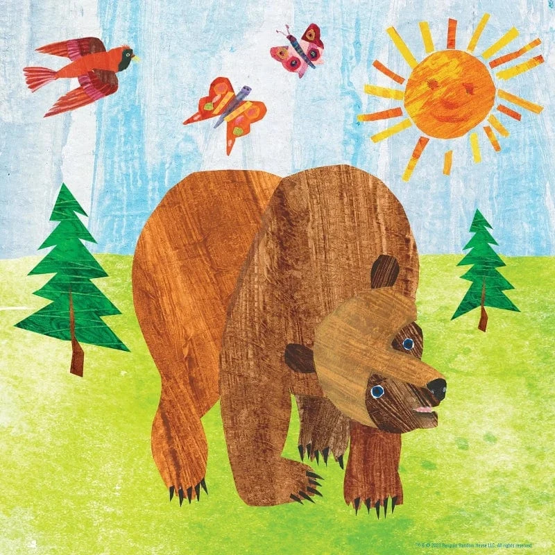 World Of Eric Carle - Brown Bear 25 Piece Puzzle 4 World Of Eric Carle - Brown Bear 25 Piece Puzzle - Image 2