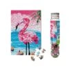 Flamingo 150 Piece Micro Puzzle -Time Less Toy micro puzzles mini puzzles default flamingo 150 piece micro puzzle upc 44292492132594
