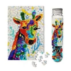 Rainbow Giraffe 150 Piece Micro Puzzle