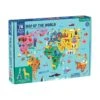 Mudpuppy Map Of The World 78 Piece Puzzle -Time Less Toy mudpuppy under 100 piece puzzles map of the world 78 piece puzzle 1168350961