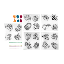 Ooly Shrink-Its! - Garden Pals -Time Less Toy ooly art craft activity kits default shrink its garden pals 1140922430