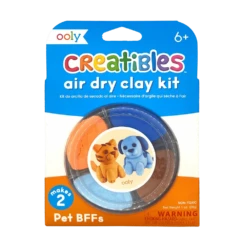 Ooly Creatibles Air Dry Clay Mini Kit - Pet BFFs