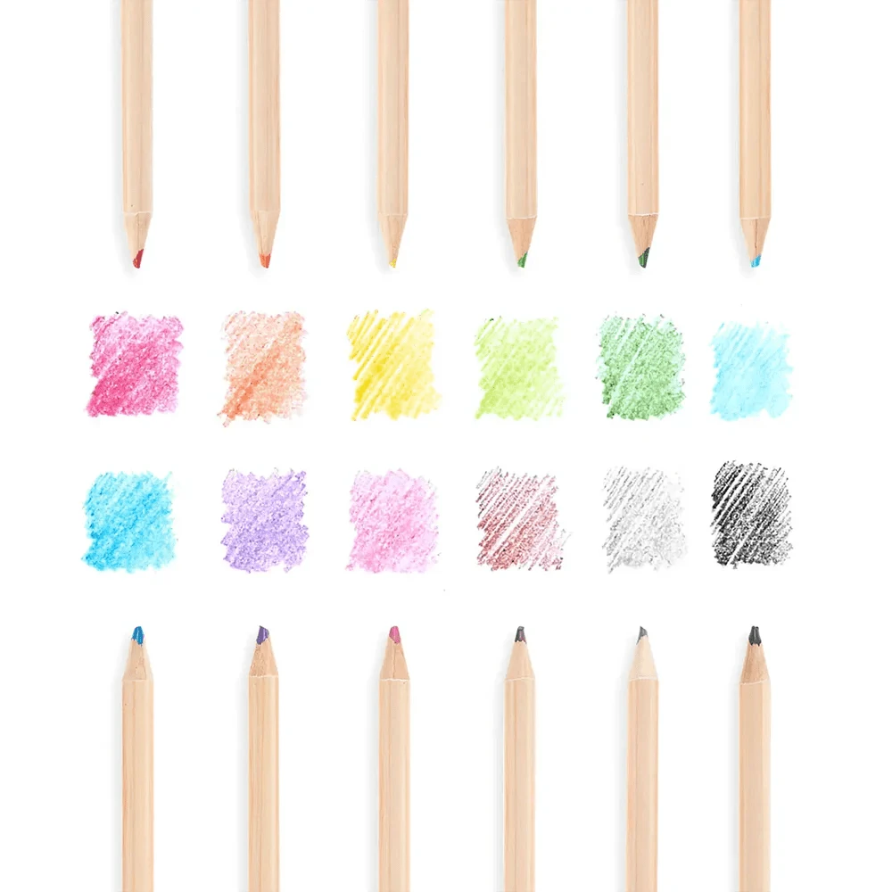 Ooly UnMistakeAbles Erasable Colored Pencils (Set Of 12) 5 Ooly UnMistakeAbles Erasable Colored Pencils (Set Of 12) - Image 3