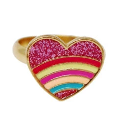 Rainbow Fantasy Sparkle Ring (Assorted Styles) 11 Rainbow Fantasy Sparkle Ring (Assorted Styles) -Time Less Toy pink poppy dress up accessories rainbow fantasy sparkle ring assorted styles 1184197428