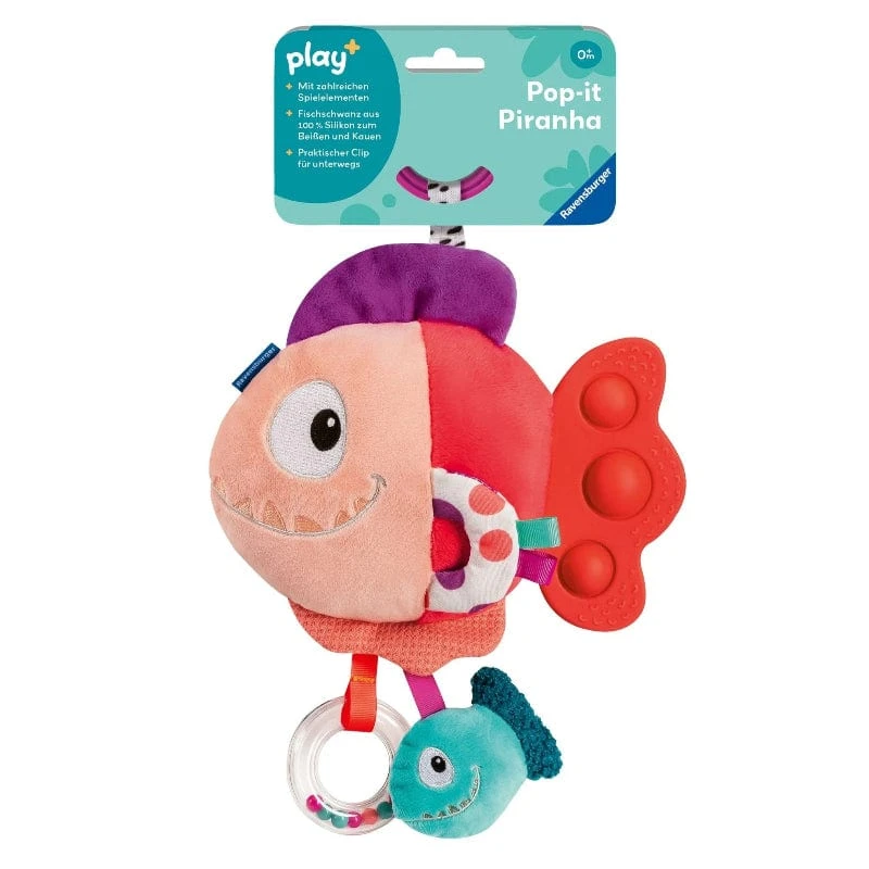 PLAY Pop-it Piranha (Red) 3 PLAY Pop-it Piranha (Red)