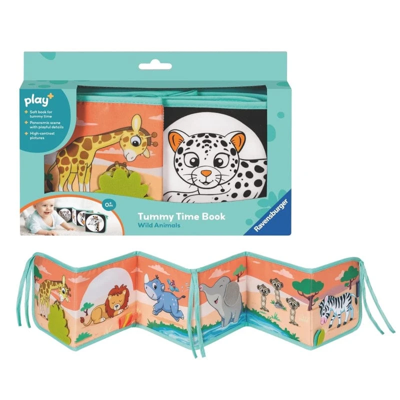 PLAY Tummy Time Book: Wild Animals 3 PLAY Tummy Time Book: Wild Animals