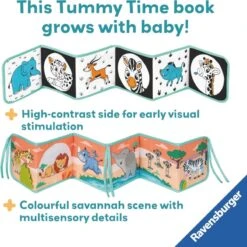 PLAY Tummy Time Book: Wild Animals 9 PLAY Tummy Time Book: Wild Animals -Time Less Toy play infant tummy time book wild animals 1180804212