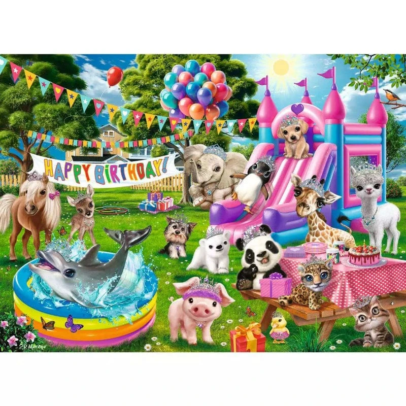 Ravensburger Tiara Birthday Party 100 Piece Puzzle 4 Ravensburger Tiara Birthday Party 100 Piece Puzzle - Image 2