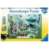 Ravensburger Underwater Wonders 100 Piece Puzzle -Time Less Toy ravensburger 100 piece puzzles default underwater wonders 100 piece puzzle 43141002035442