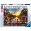 Ravensburger Bicycles In Amsterdam 1000 Piece Puzzle -Time Less Toy ravensburger 1000 piece puzzles bicycles in amsterdam 1000 piece puzzle 40352548323570