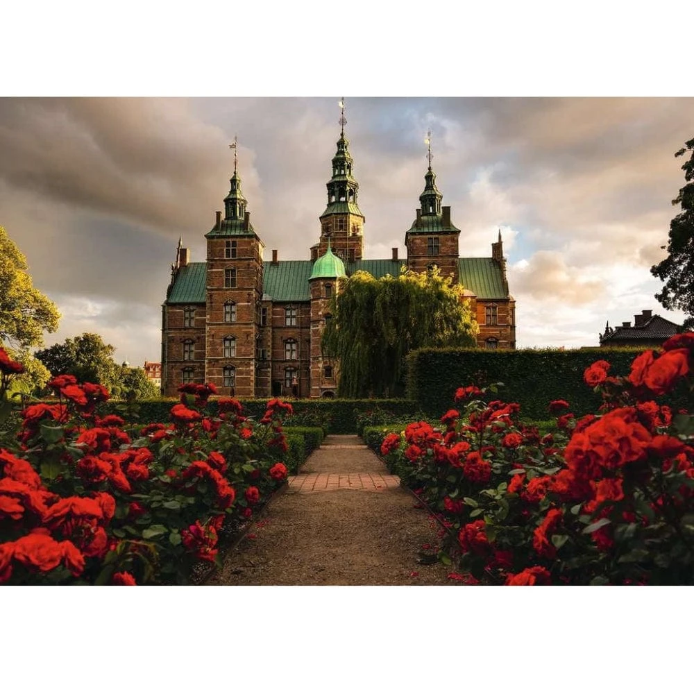 Ravensburger Rosenborg Castle, Denmark, 1000 Piece Puzzle 4 Ravensburger Rosenborg Castle, Denmark, 1000 Piece Puzzle - Image 2