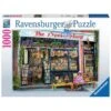 Ravensburger The Bookshop 1000 Piece Puzzle -Time Less Toy ravensburger 1000 piece puzzles the bookshop 1000 piece puzzle 44005996888306
