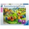 Ravensburger The Happy Sheep Yarn Shop - 1000 Piece Puzzle