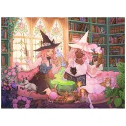 Ravensburger Enchanting Library 200 Piece Puzzle -Time Less Toy ravensburger 200 piece puzzles default enchanting library 200 piece puzzle 43140983292146