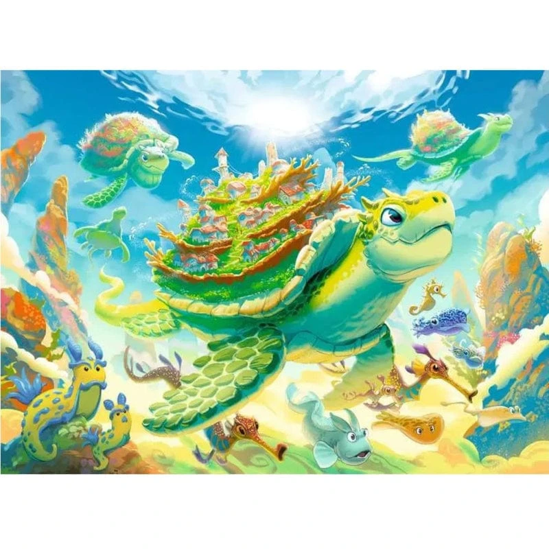 Ravensburger Magical Underwater World 200 Piece Puzzle 4 Ravensburger Magical Underwater World 200 Piece Puzzle - Image 2
