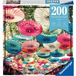 Ravensburger Puzzle Moments: Umbrellas 200 Piece Puzzle