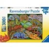 Ravensburger Riveting Reptiles 300 Piece Puzzle -Time Less Toy ravensburger 300 piece puzzles default riveting reptiles 300 piece puzzle 1146469134