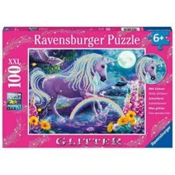 Ravensburger Glitter Unicorn 100 Piece Puzzle