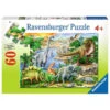 Ravensburger Prehistoric Life 60 Piece Puzzle -Time Less Toy ravensburger floor puzzles prehistoric life 60 piece puzzle 41613316915442
