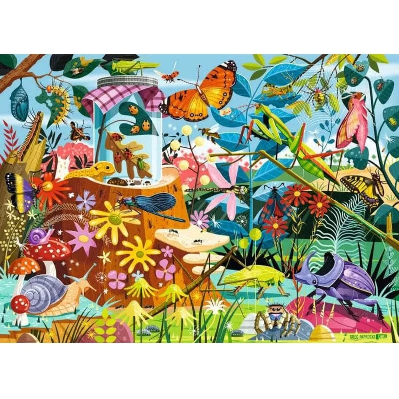 Ravensburger Backyard Bug World 60 Piece Puzzle 4 Ravensburger Backyard Bug World 60 Piece Puzzle - Image 2
