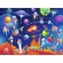 Time Less Toy -Time Less Toy ravensburger under 100 piece puzzles default space aliens 60 piece puzzle 41866857349362