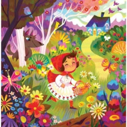 Ravensburger Tales Around The World - Little Red Riding Hood 64 Piece Puzzle -Time Less Toy ravensburger under 100 piece puzzles tales around the world little red riding hood 64 piece puzzle 1183156589