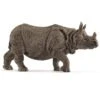 Schleich 14816 Indian Rhinoceros -Time Less Toy schleich miniature wildlife 14816 indian rhinoceros 40937747939570