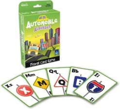 Scholastic Automobile Alphabet Card Game