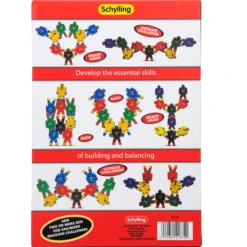 SCHYLLING Wooden Stacking Robots 9 SCHYLLING Wooden Stacking Robots -Time Less Toy schylling balancing games wooden stacking robots 29896786280644