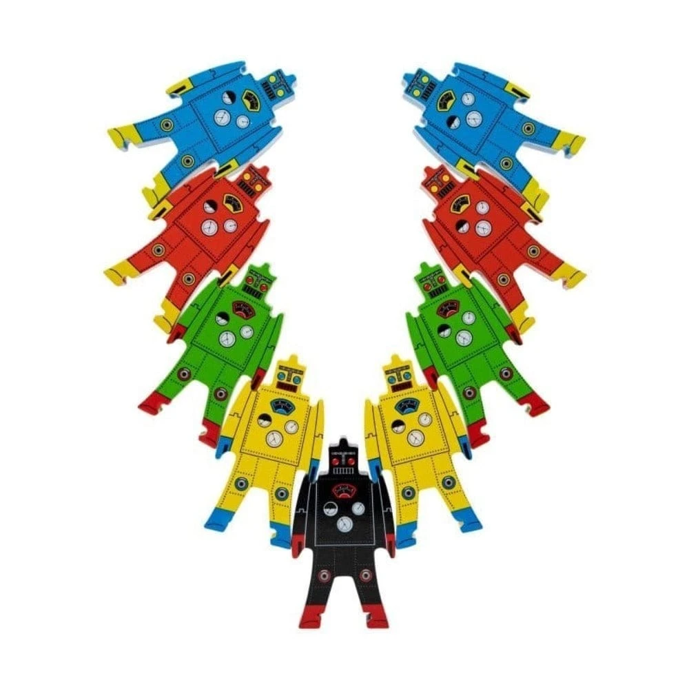 SCHYLLING Wooden Stacking Robots 4 SCHYLLING Wooden Stacking Robots - Image 2