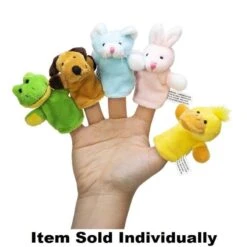 SCHYLLING Animal Finger Puppets (Assorted Styles)