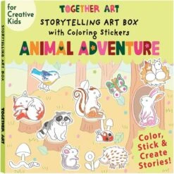Animal Adventure Storytelling Sticker Box