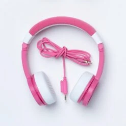 TONIES Tonie Foldable Headphones - Pink -Time Less Toy tonies tonie accessories tonie foldable headphones pink 42256244801778