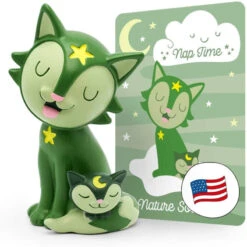 TONIES Nap Time: Nature Sounds Green Cat Tonie Character