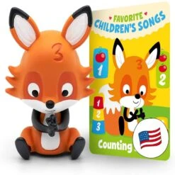 TONIES Favorite Children's Songs: Counting Songs Fox Tonie Character