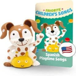 TONIES Favorite Children's Songs: Spanish Playtime Songs Dog Tonie Character