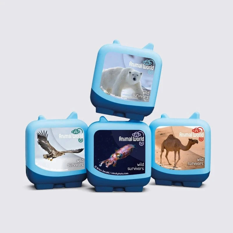 Clever Tonies Set: Animal World - Wild Survivors 3 Clever Tonies Set: Animal World - Wild Survivors