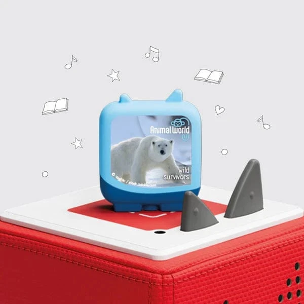 Clever Tonies Set: Animal World - Wild Survivors 4 Clever Tonies Set: Animal World - Wild Survivors - Image 2