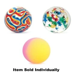Toysmith Classic Bouncy Ball (Assorted Styles)