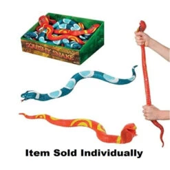 Toysmith Squishy Snakes (Assorted Colors)