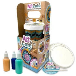 Art Café Latte-Inspired Painting Set - Beachy