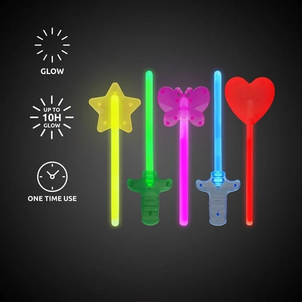 Glow Wand & Swords (Assorted Styles) 4 Glow Wand & Swords (Assorted Styles) - Image 2