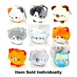 Small Cat Plush Charm (Assorted Styles)